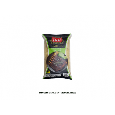 FAROFA UAI TEMPERADA COST LIMAO 200G